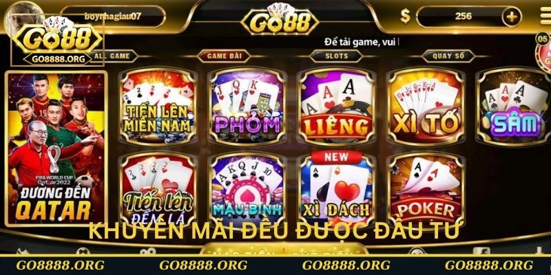 Những chương trình khuyến mãi đều được đầu tư